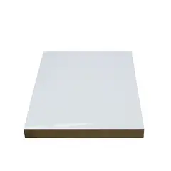 undefined - Tablero MDF Super Blanco Brillante 18mm 122x244cm