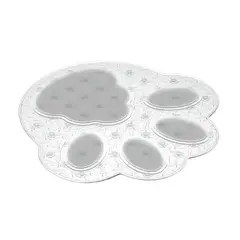 DAMECOS - Tapete Para Baño Antideslizante Huella Colores Surtidos