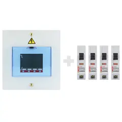 LEGRAND - Kit Tablero Mono 4 Ctos 75A + 4 Starsys 20A