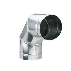 HUMBOLDT - Codo 90X5 Pulgadas Lámina Galvanizada Calibre 24