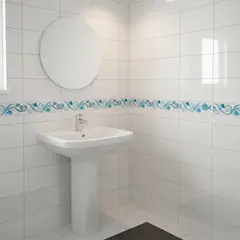 CORONA - Listelo Allegro Azul 8X25cm