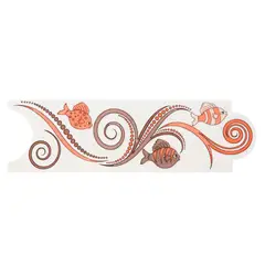 CORONA - Listelo Allegro Cafe 8X25cm