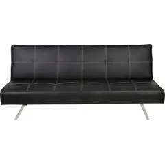 undefined - Sofacama Niza 183x112x17cm Negro