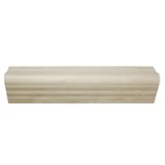 CORONA - Remate Escalón Cerámico Travertino Vital 8.68x34.2 Centímetros Beige