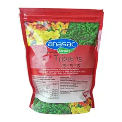 ANASAC - Fertilizante Triple 15 X 600 G. Tarro