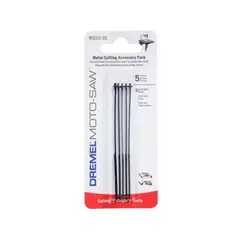BOSCH - Paquete De Accesorios Para Cortar Metal Lámina Moto-Saw Ms53 x 5 Piezas Dremel
