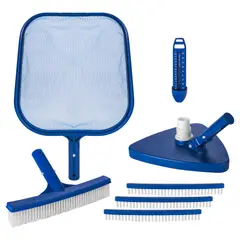 HUMBOLDT - Kit Limpieza Piscina Con Limpiafondo Red Escobill