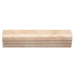 CORONA - Remate Escalón Cerámico 8.68x34.2 Centímetros Beige