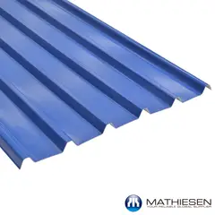 FORTE - Teja Azul/Blanco 5.9 x 0.94 m 2 mm UPVC