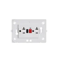 LEGRAND - Toma Doble P/T Gfci 15 Amp Cuadrada Arteor Blanco