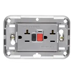 LEGRAND - Toma Doble P/T Gfci 15Amp Cuadrada Arteor Magnesio