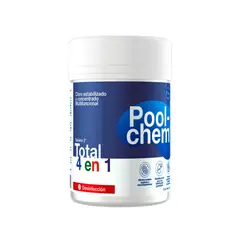 POOLCHEM - Cloro 80% 4 En 1 Tabl 200Gr X5Und