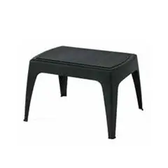 RIMAX - Mesa Plástica Rectangular 67x54x42 Cm Wengue