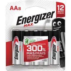ENERGIZER - Pilas AA. Alcalina X8Und