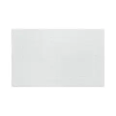 CANNON - Tapete Toalla Para Baño 50x80 Cm Blanco