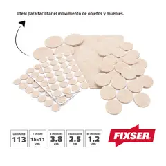 FIXSER - Kit Fieltros Uso Pesado 113Und