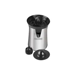 BLACK+DECKER - Exprimidor Cítricos Acero Inoxidable Reversible CJ4000S