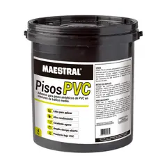 PEGAUCHO - Pegante para Piso Pvc Blanco Maestral 1 galón