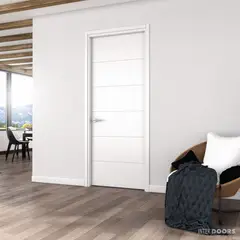 GENERICO - Puerta Valerie 60x214cm Blanco