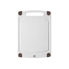 ILKO - Tabla Picar 36x25cm Blanca Antibacterial