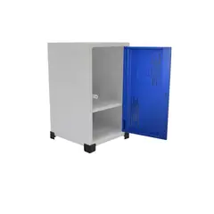 INDUSTRIAS CRUZ - Locker Metálico Apilable Puerta Azul