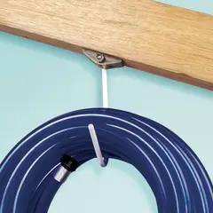 REJIPLAS - Ganchos Gana Espacio x 2 Unidades Blanco