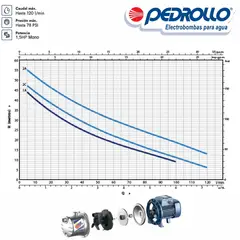 PEDROLLO - Electrobomba Autocebante Future Jet Acero Inoxidable 0.75 Hp ¾ Hp 110V