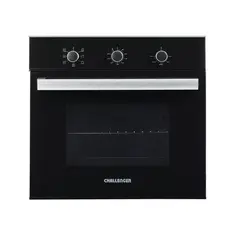 CHALLENGER - Horno De Empotrar Eléctrico Con Gratinador 59.5x58 cm Negro