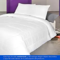 undefined - Cobija Plumón Plus King 250x230 Cm Blanca