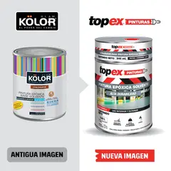 TOPEX - Pintura Epoxica Gris 1 galón
