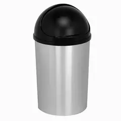 RIMAX - Papelera Tapa Móvil 10 Litros