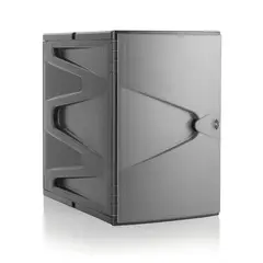 ESTRA - Locker plástico modular gris de 45 cm