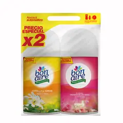 BONAIRE - Repuesto Aerosol x 2 Vainilla-Floral Ahorre 20%