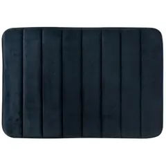 CASA BONITA - Tapete para Baño Foam Rc 40x60 cm Negro