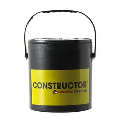 CONSTRUCTOR - Balde Plastico para Pintura Capacidad 1 Galón