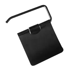 STRETTO - PORTA PAPEL BLACK MATTE DESIN