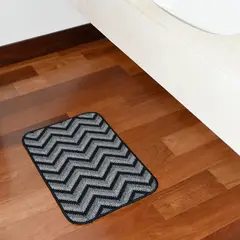 DISTRIBUIDORES ELITE - Tapete 60x40cm Interior Antideslizante Negro