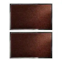 undefined - Setx2 Tapetes Canales 60x40 Cm Cafe