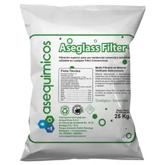 OPUS INC - Aseglass Filtro 0.07-1.3Mm X 25Kg P/Filtro Piscina