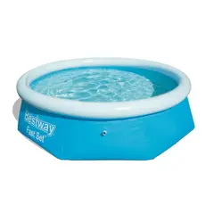 BESTWAY - Piscina Borde Inflable Redonda 244 x 66 cm
