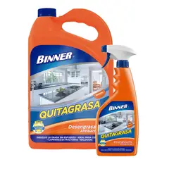 BINNER - Desengrasante Cocina 1 Galón Quitagrasa 700ml Mandarina