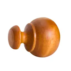 JUST HOME COLLECTION - Terminal Madera Jarra 1 Plg Caoba