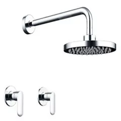 PFISTER - Grifería Ducha Mezcladora Redonda Con Brazo