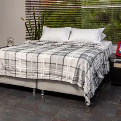 CASA BONITA - Cobija Flannel Juvenil 180x220 Cm Doble Surtida