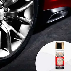 RUST OLEUM - Aerosol Auto Altas Temperaturas Metálico Brillante 430ml