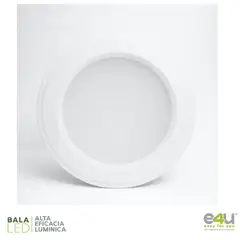 E4U - Bala LED 1080 Lúmenes 9w Blanco Luz Fría Certificado