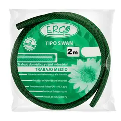ERGO - Manguera Tipo Swan 1/2 X 2 m Verde