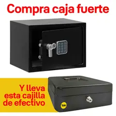 YALE - Combo Caja Fuerte Mediana + Cajilla De Seguridad
