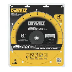DEWALT - Disco Diamantado Corte Metal 14 X 1 Pulgadas Ref DW8500