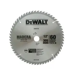 DEWALT - Disco Madera 12 Pulgadas 60Dientes Ref DW03140